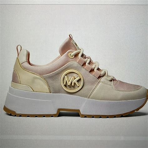 michael kors cosmo canvas trainer|Michael michael kors cosmo trainer + FREE SHIPPING.